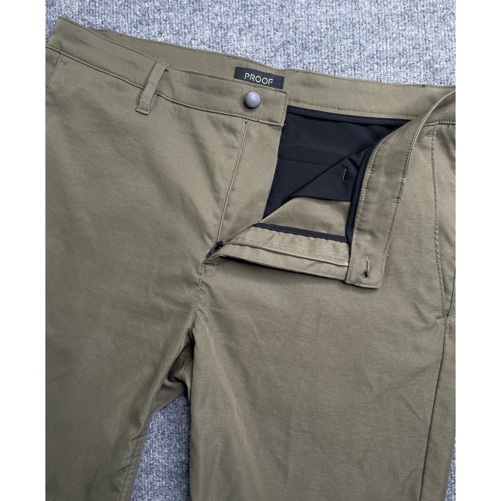 Proof Nomad Shorts Men's 36 Military Green Hiking Lightweight Outdoor